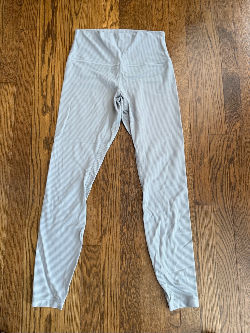 lululemon athletica High-Rise Light Grey Ribbed Leggings